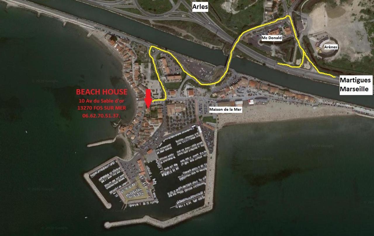 Beach House Fos-sur-Mer Exteriör bild